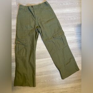 Green cargo pants